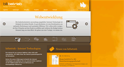 Desktop Screenshot of bitbetrieb.de