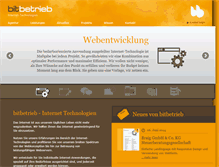 Tablet Screenshot of bitbetrieb.de